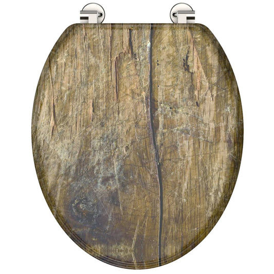 SCHíìTTE Toilet Seat SOLID WOOD MDF Printed