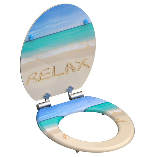 SCHíìTTE Toilet Seat with Soft-Close RELAX
