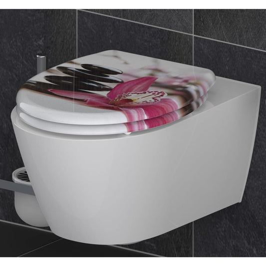 SCHíìTTE Toilet Seat with Soft-Close Quick Release WELLYNESS