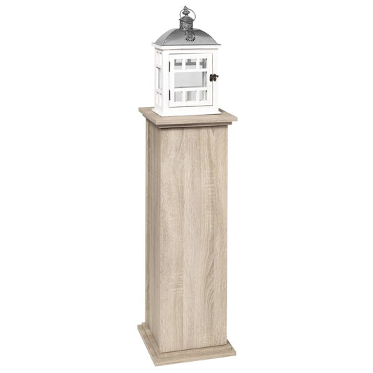 FMD Accent Table with Door  88.5cm Oak Tree