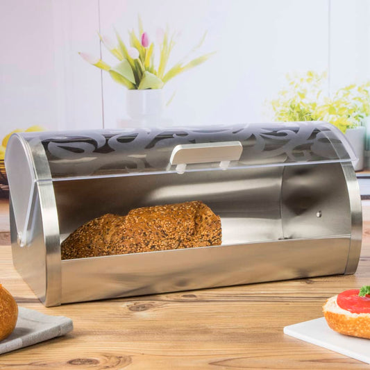 HI Bread Box with Flower Cover