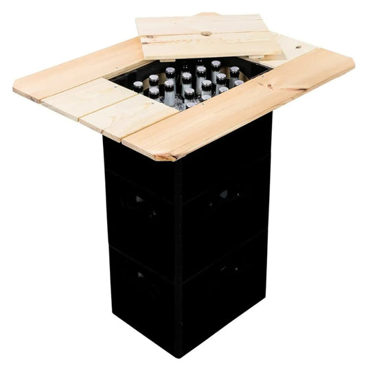 HI Beer Crate Tabletop Natural