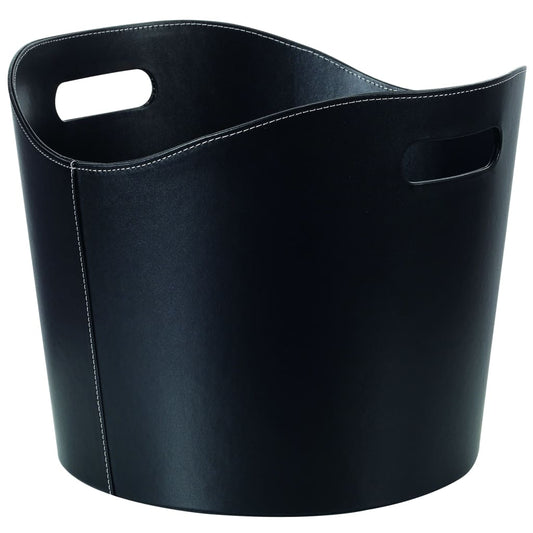 Perel Log Basket 39x31cm Black