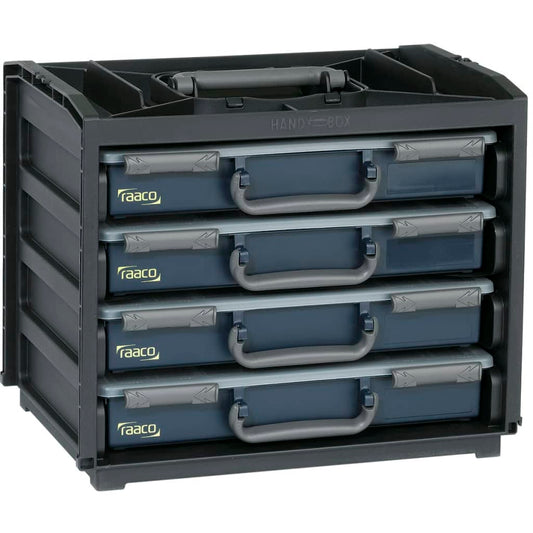 Raaco Assortment Box Handy Box with 55x4 Assorters 136242