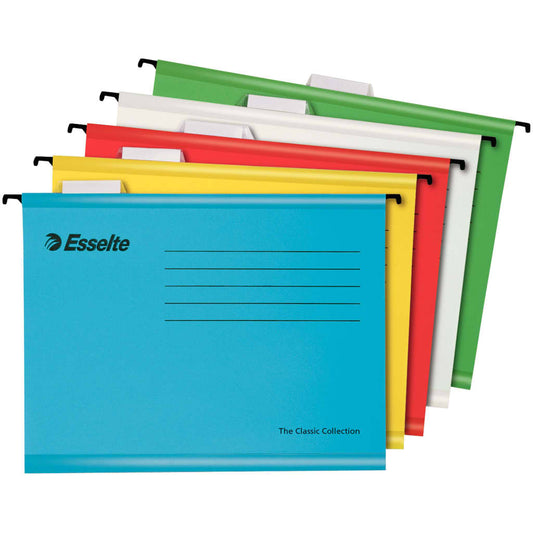 Esselte Reinforced Suspension File 10 pcs A4
