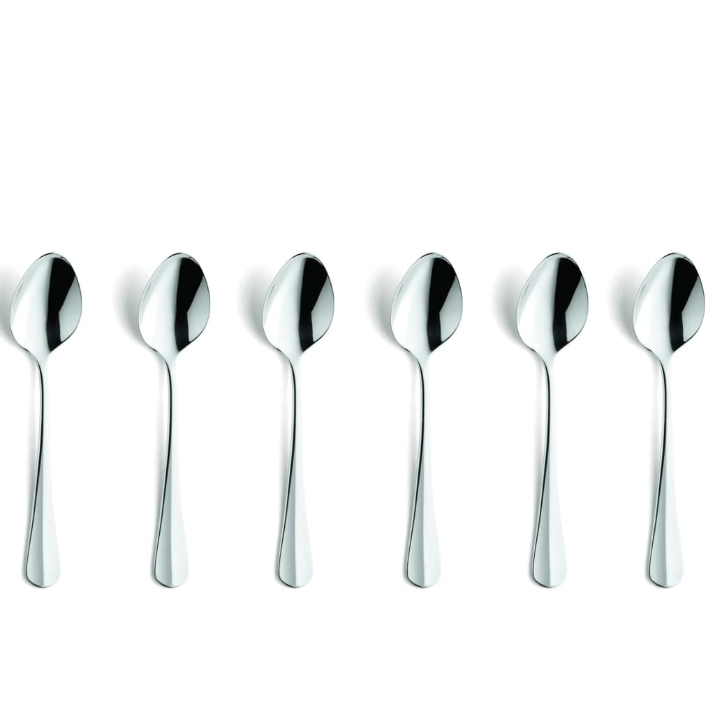 Amefa 6 Piece Medium Teaspoon Set Baguette