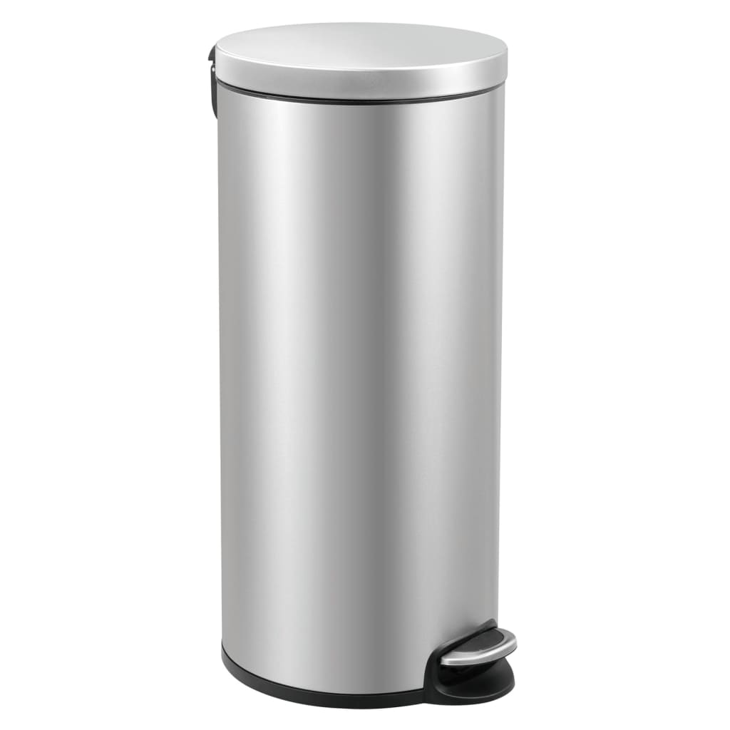 EKO Pedal Bin Serene 30 L Matte Silver