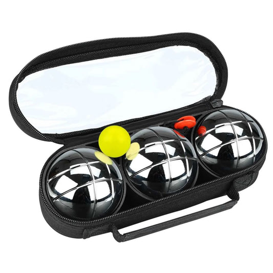 Get & Go Jeu De Boules Set IV 3 Balls Silver COC 52JP-COC-Uni