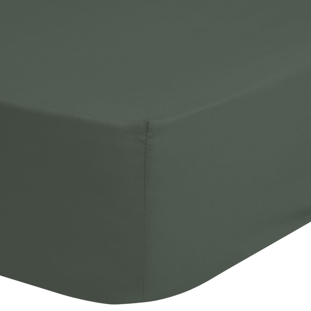 HIP Fitted Sheet 100x200 cm Dark Olive