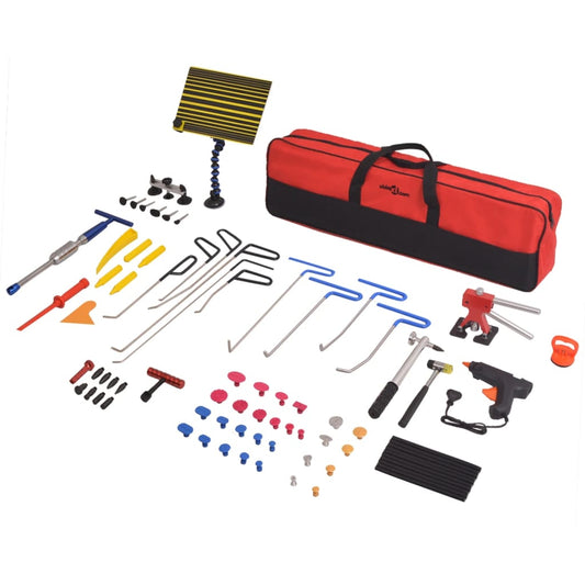 vidaXL 80 Piece Paintless Dent Repair Set Stainless Steel