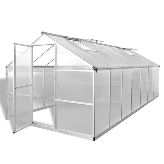 vidaXL Greenhouse Reinforced Aluminium 10.53 mŒ_