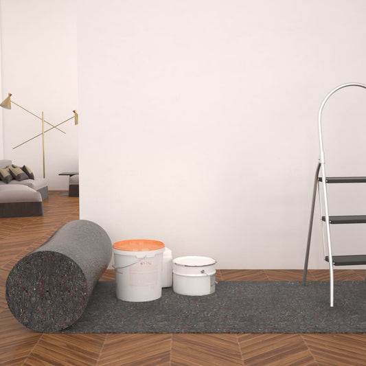 vidaXL Non-slip Painter Fleece 50 m 180 g/m² Grey