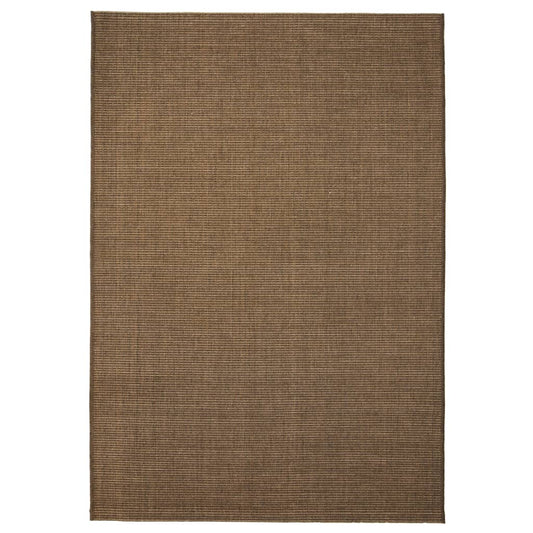 vidaXL Area Rug Sisal Look Indoor/Outdoor 180x280 cm Brown