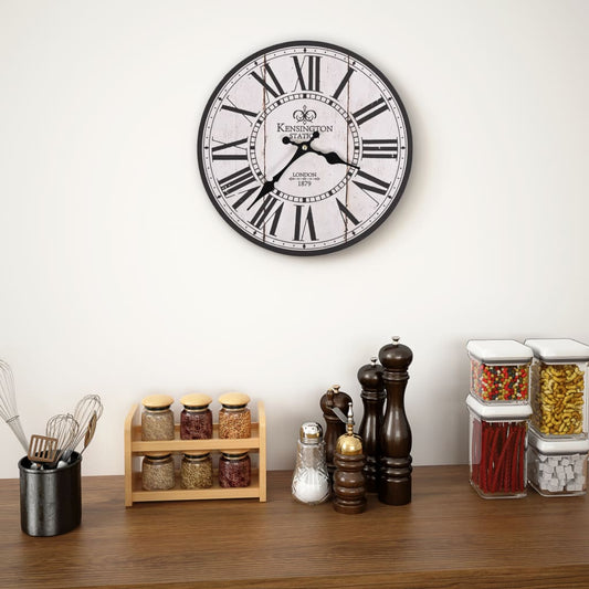 vidaXL Vintage Wall Clock London 30 cm