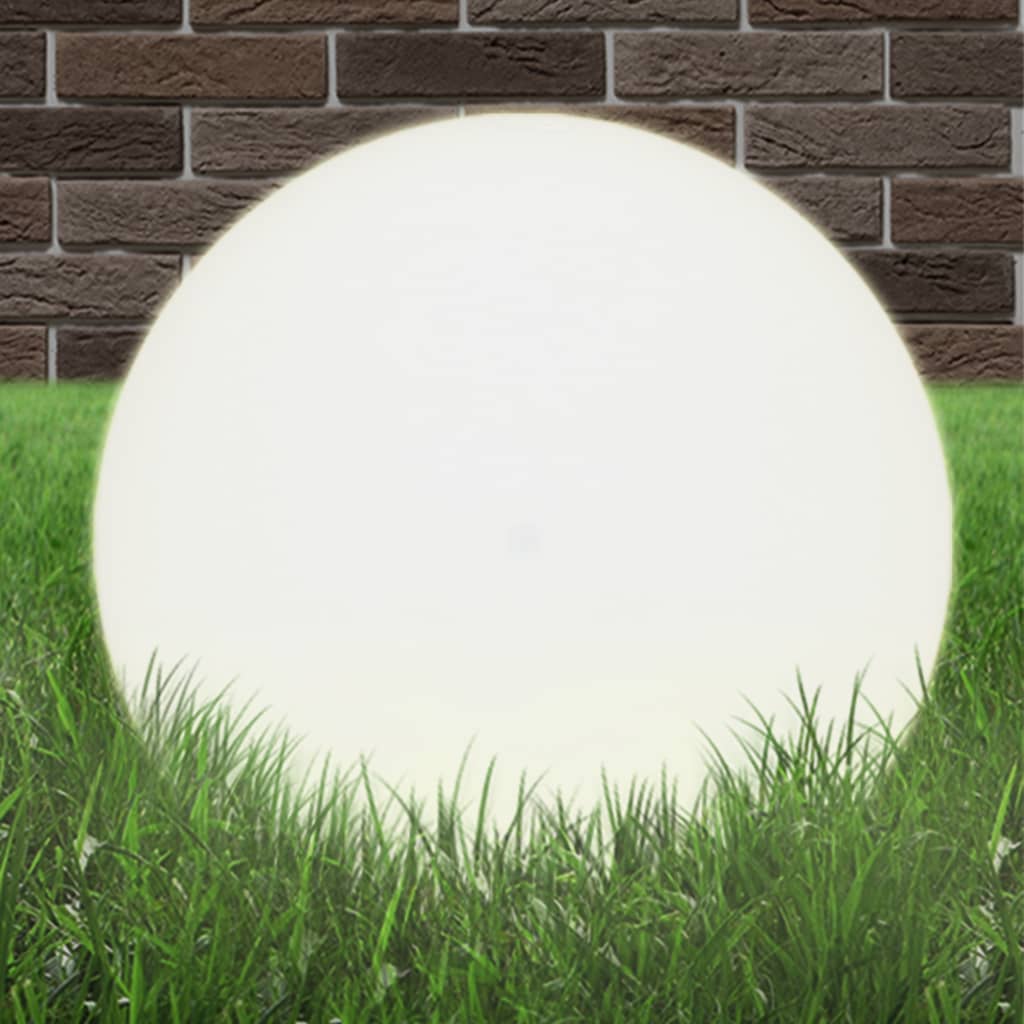 vidaXL LED Bowl Lamp Spherical 50 cm PMMA