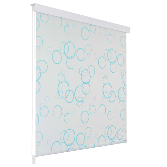 vidaXL Shower Roller Blind 140x240 cm Bubble