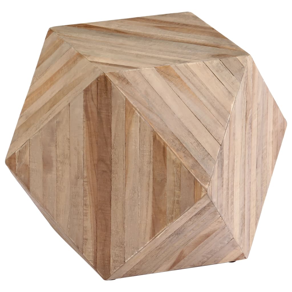 vidaXL Side Table Reclaimed Teak 40x40x40 cm