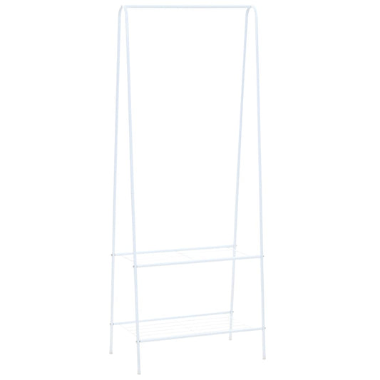 vidaXL Clothes Rack 59x35x150 cm White