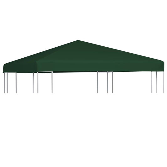 vidaXL Gazebo Top Cover 310 g/mŒ_ 3x3 m Green