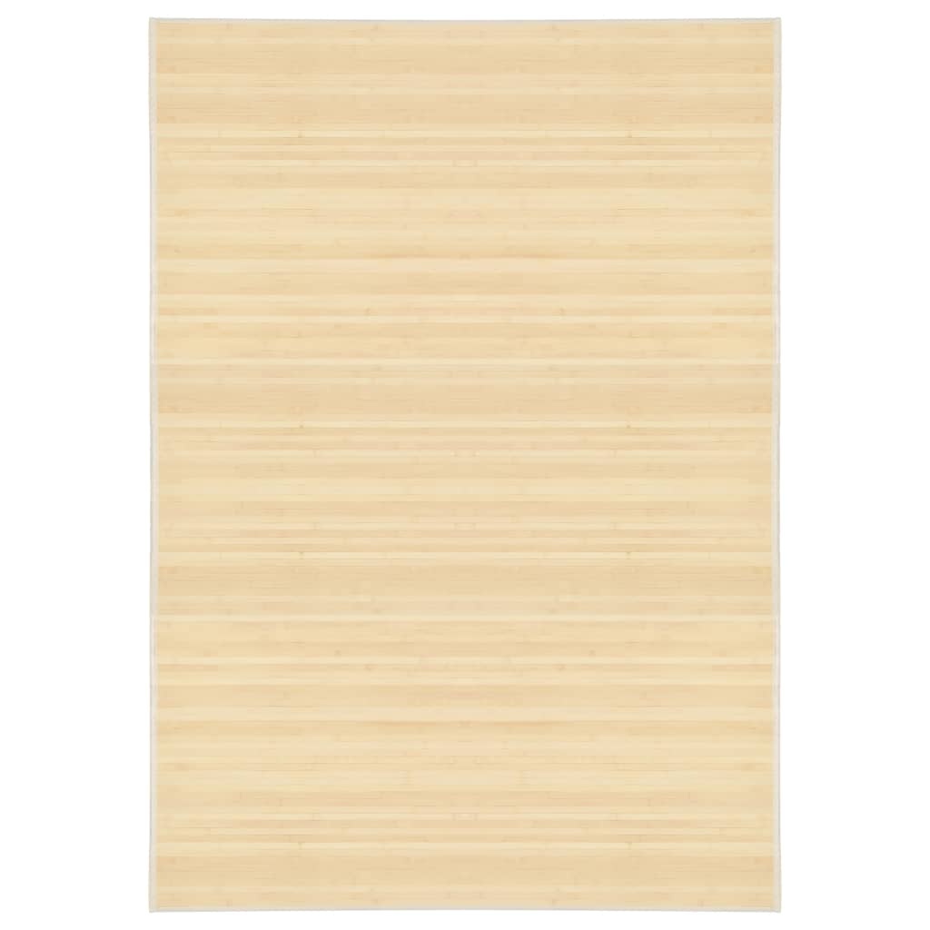 vidaXL Rug Bamboo 160x230 cm Natural