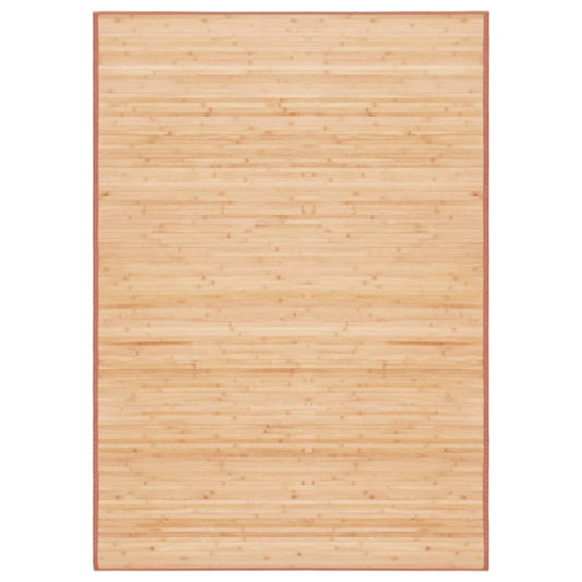 vidaXL Rug Bamboo 120x180 cm Brown