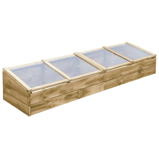 vidaXL Greenhouse Impregnated Pinewood 200x50x35 cm
