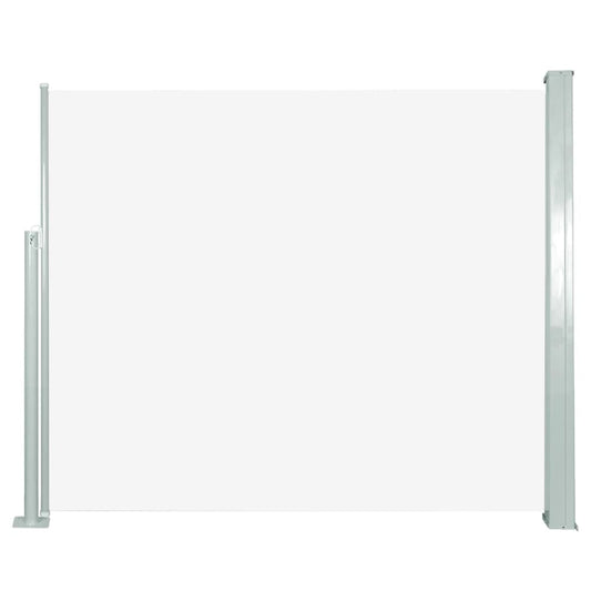 vidaXL Retractable Side Awning 120 x 300 cm Cream