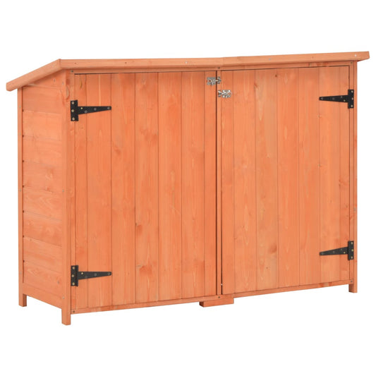 vidaXL Garden Storage Shed 120x50x91 cm Wood