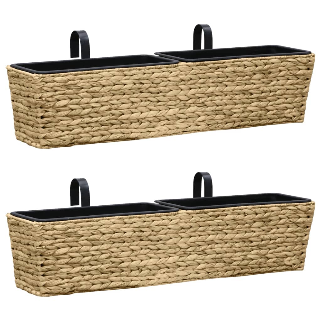 vidaXL Garden Planters 2 pcs Water Hyacinth