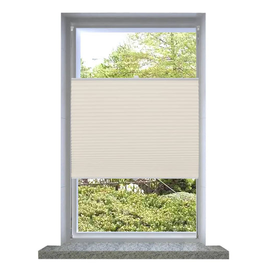 Plisse Blind 70x100cm Creme