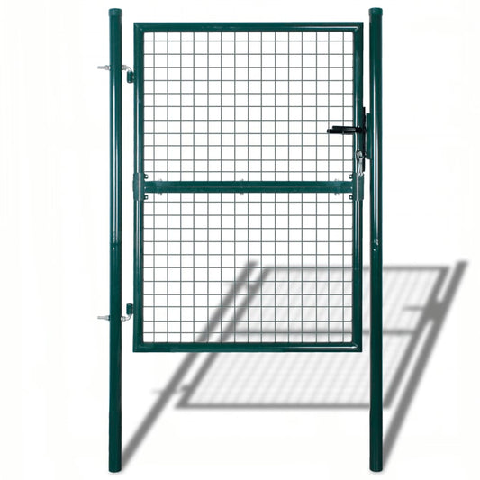 Garden Mesh Gate Fence Door Wall Grille 85,5 x 125 cm