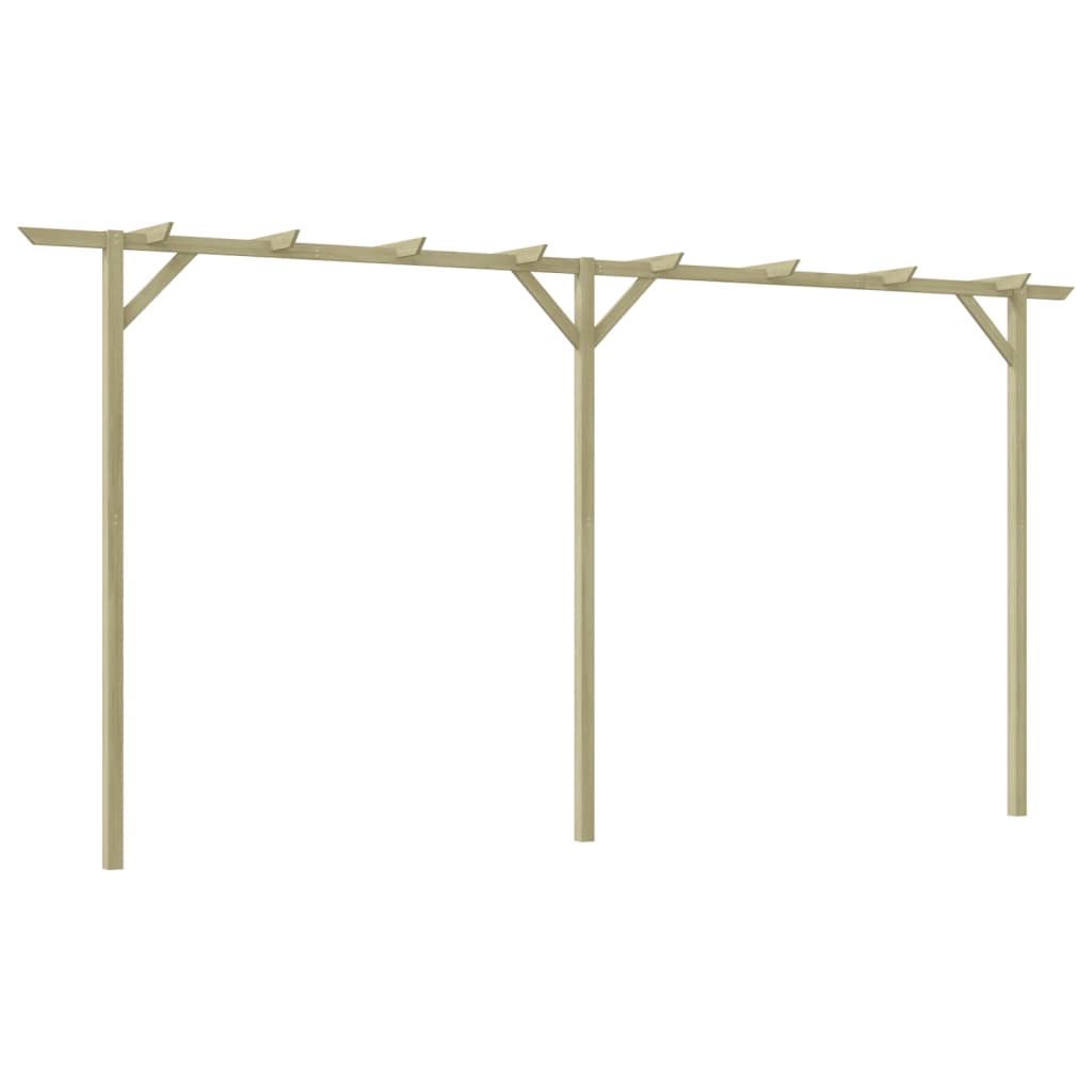 vidaXL Garden Pergola 400x40x205 cm Wood