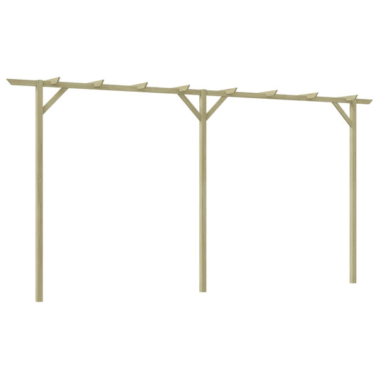 vidaXL Garden Pergola 400x40x205 cm Wood