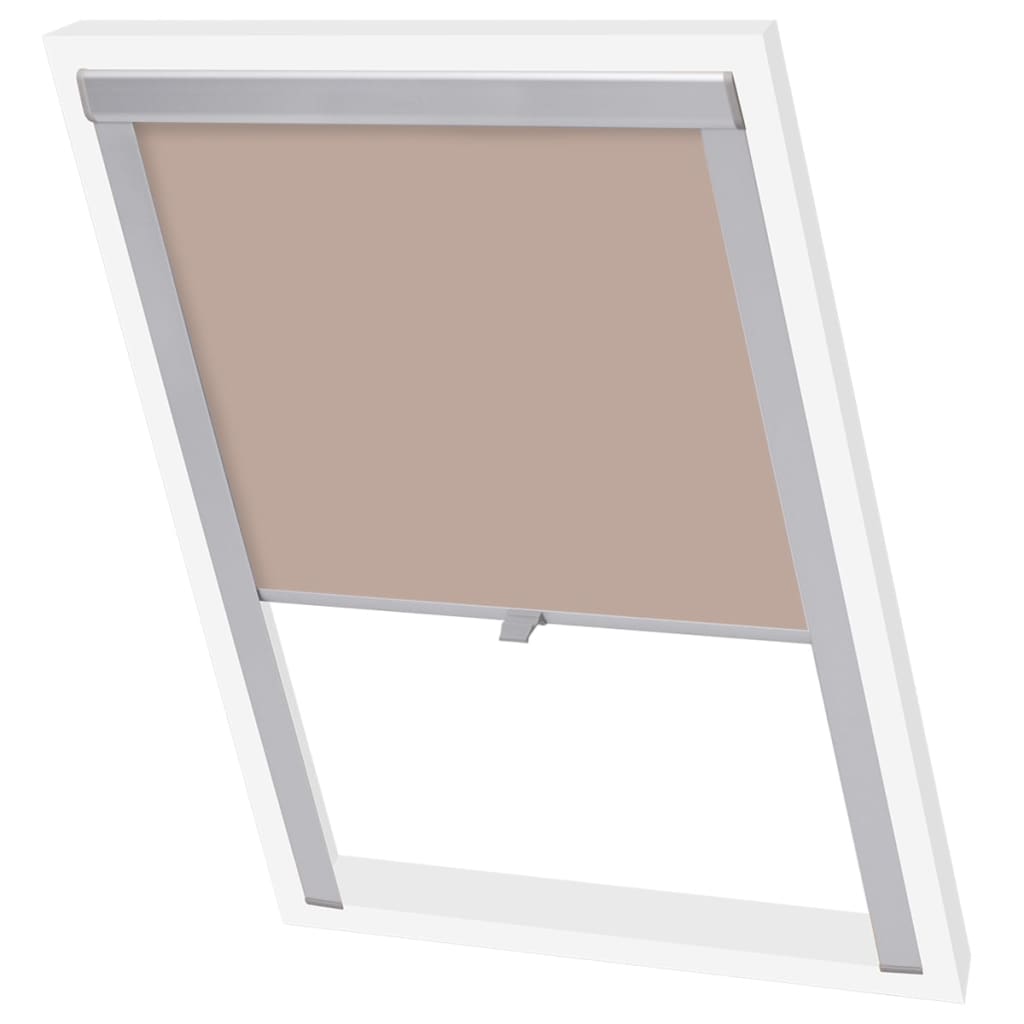vidaXL Blackout Roller Blinds Beige C04