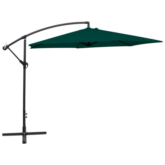 vidaXL Cantilever Umbrella 3 m Green