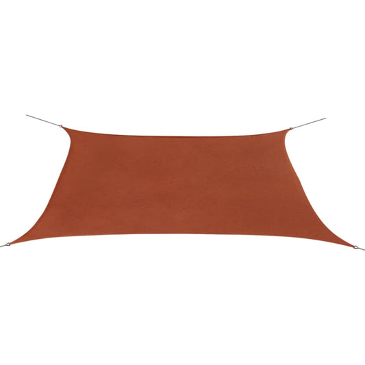 vidaXL Sunshade Sail Oxford Fabric Rectangular 2x4 m Terracotta