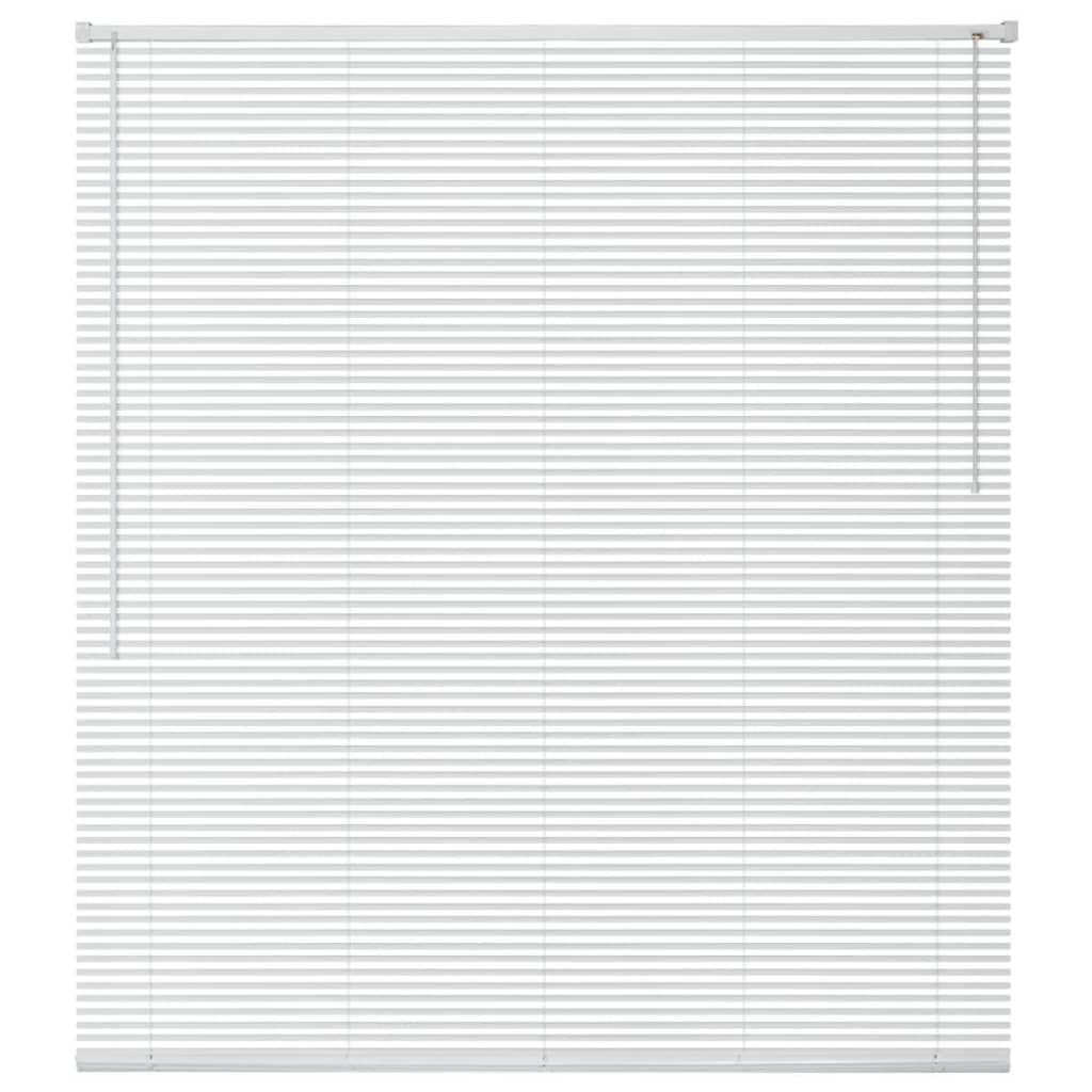 vidaXL Window Blinds Aluminium 140x160 cm White