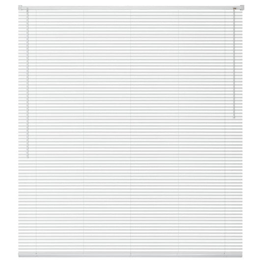 vidaXL Window Blinds Aluminium 140x160 cm White