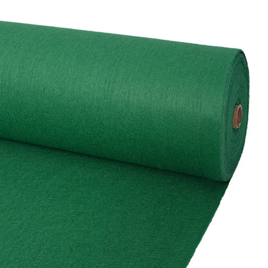 vidaXL Exhibition Carpet Plain 1x24 m Green