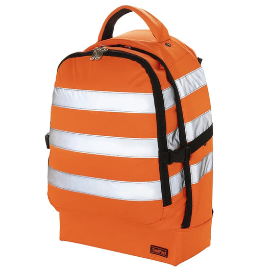 Toolpack High-Visibility Tools Back-pack Guard Orange And Black