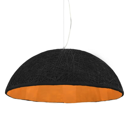 vidaXL Pendant Lamp Black and Gold íÖ70 cm E27