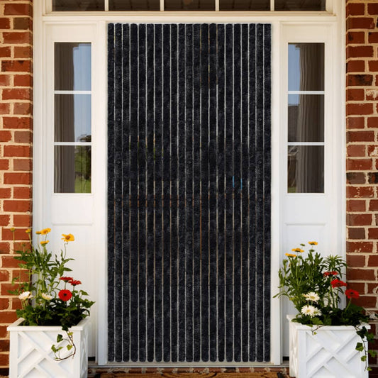 vidaXL Insect Curtain Anthracite 90x220 cm Chenille