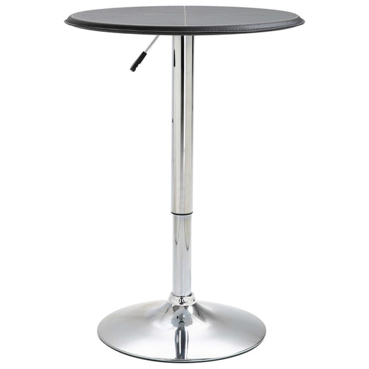 vidaXL Bar Table Black íÖ60 cm MDF