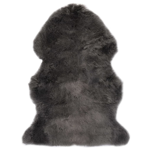 vidaXL Sheep Leather Rug 60x90 cm Light Grey