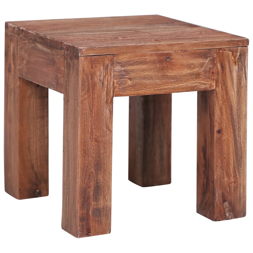vidaXL Coffee Table 30x30x30 cm Solid Reclaimed Wood