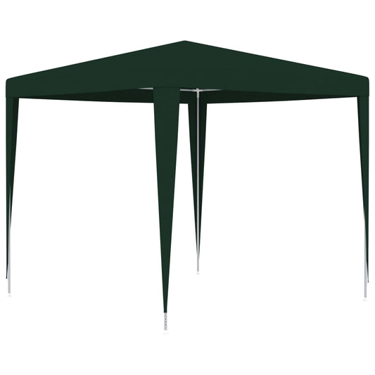 vidaXL Professional Party Tent 2.5x2.5 m Green 90 g/mŒ_