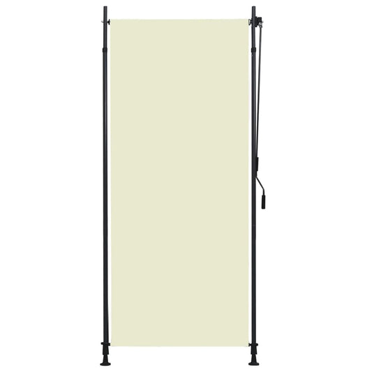 vidaXL Outdoor Roller Blind 100x270 cm Cream