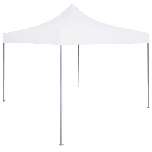 vidaXL Professional Folding Party Tent 3x3 m Steel White