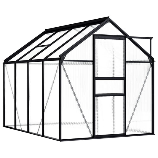 vidaXL Greenhouse Anthracite Aluminium 4.75 mŒ_