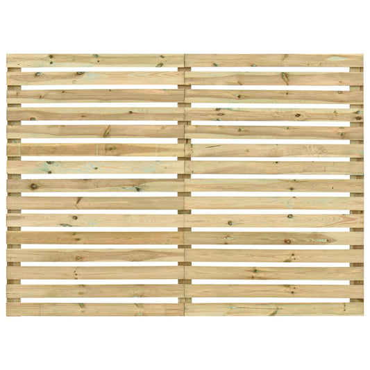 vidaXL Garden Fence Panel Impregnated Pinewood 180x180 cm